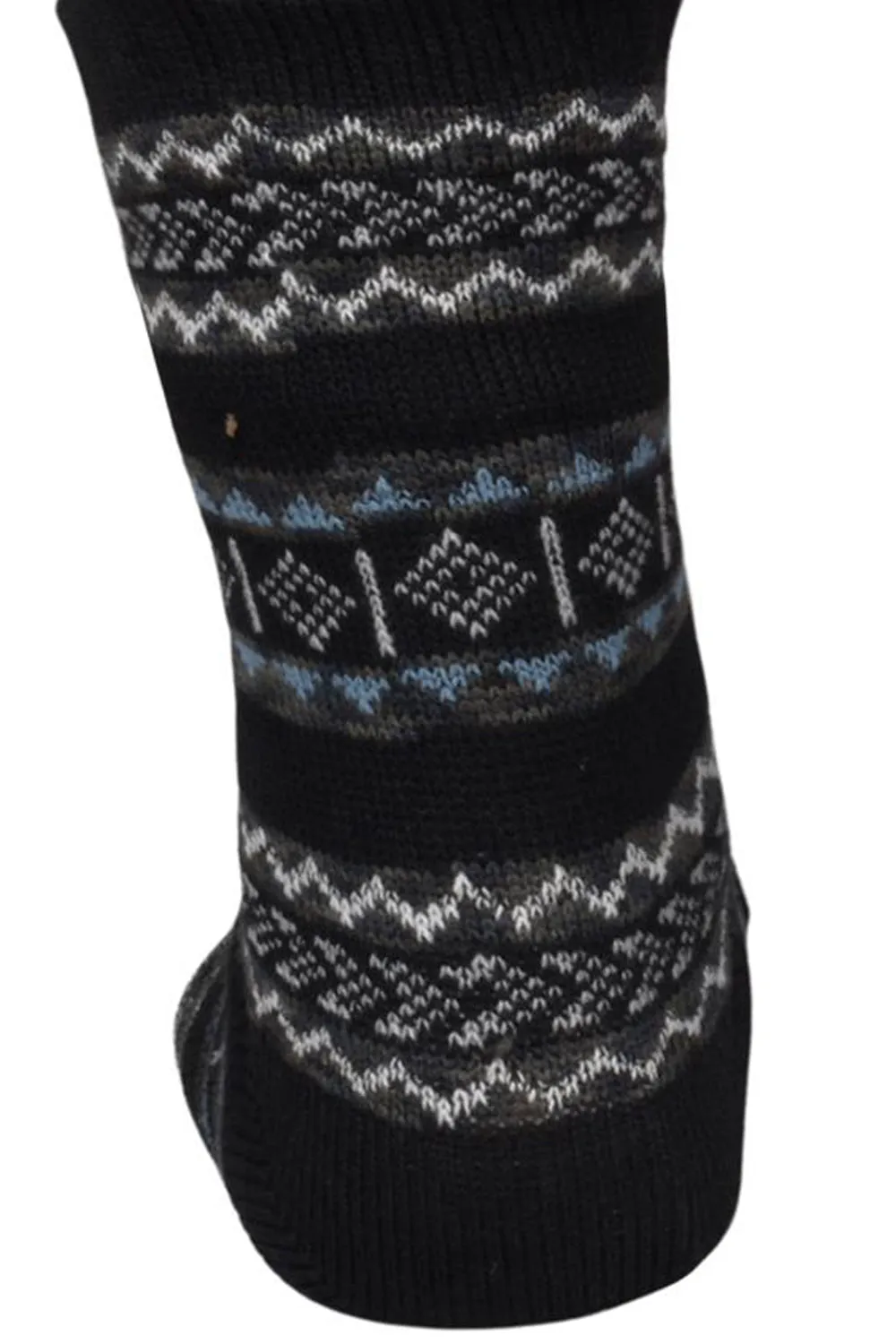 3 Pairs Mens Cotton Smooth Knit Socks - N491D