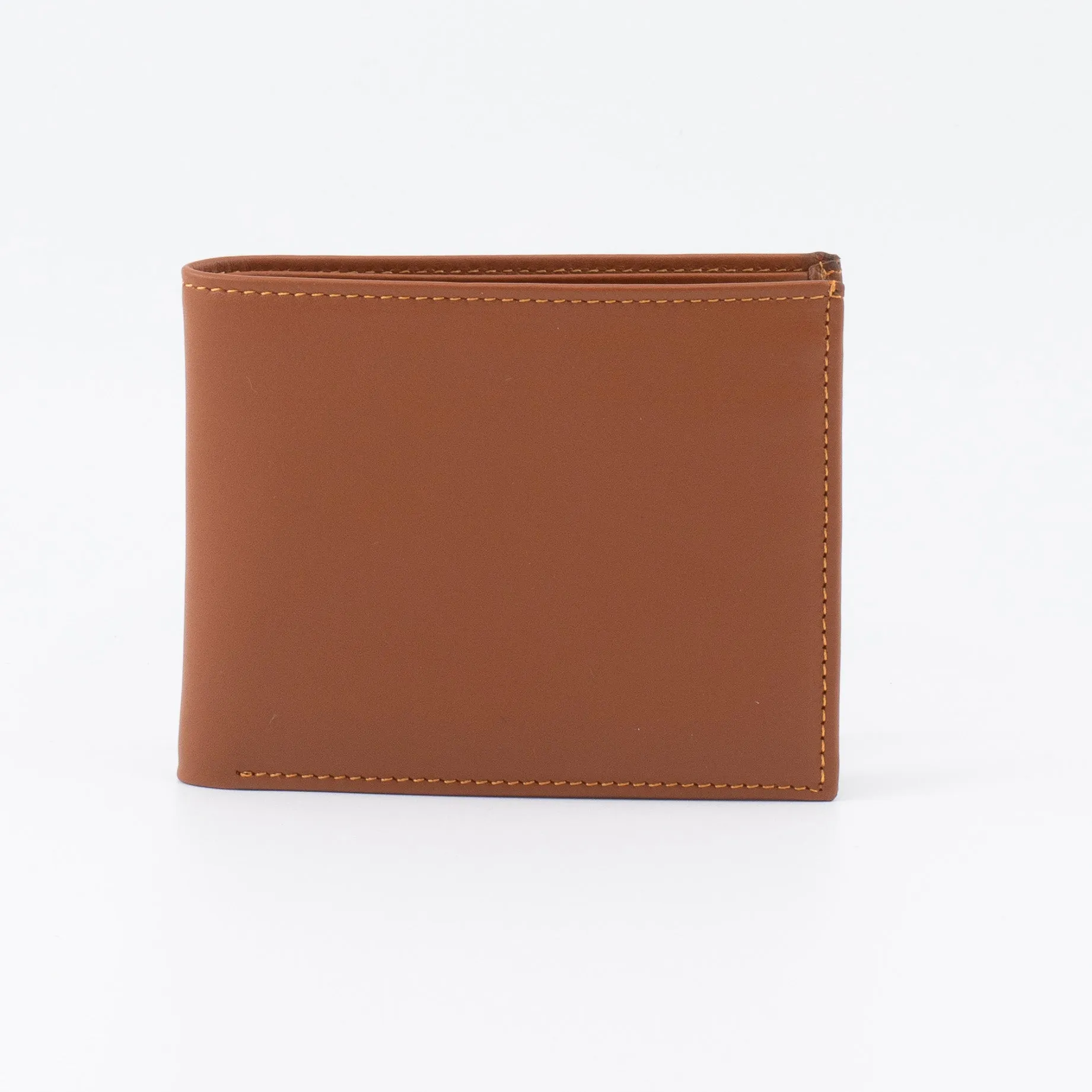 A Bifold, Premium Leather Wallet (Light Brown)