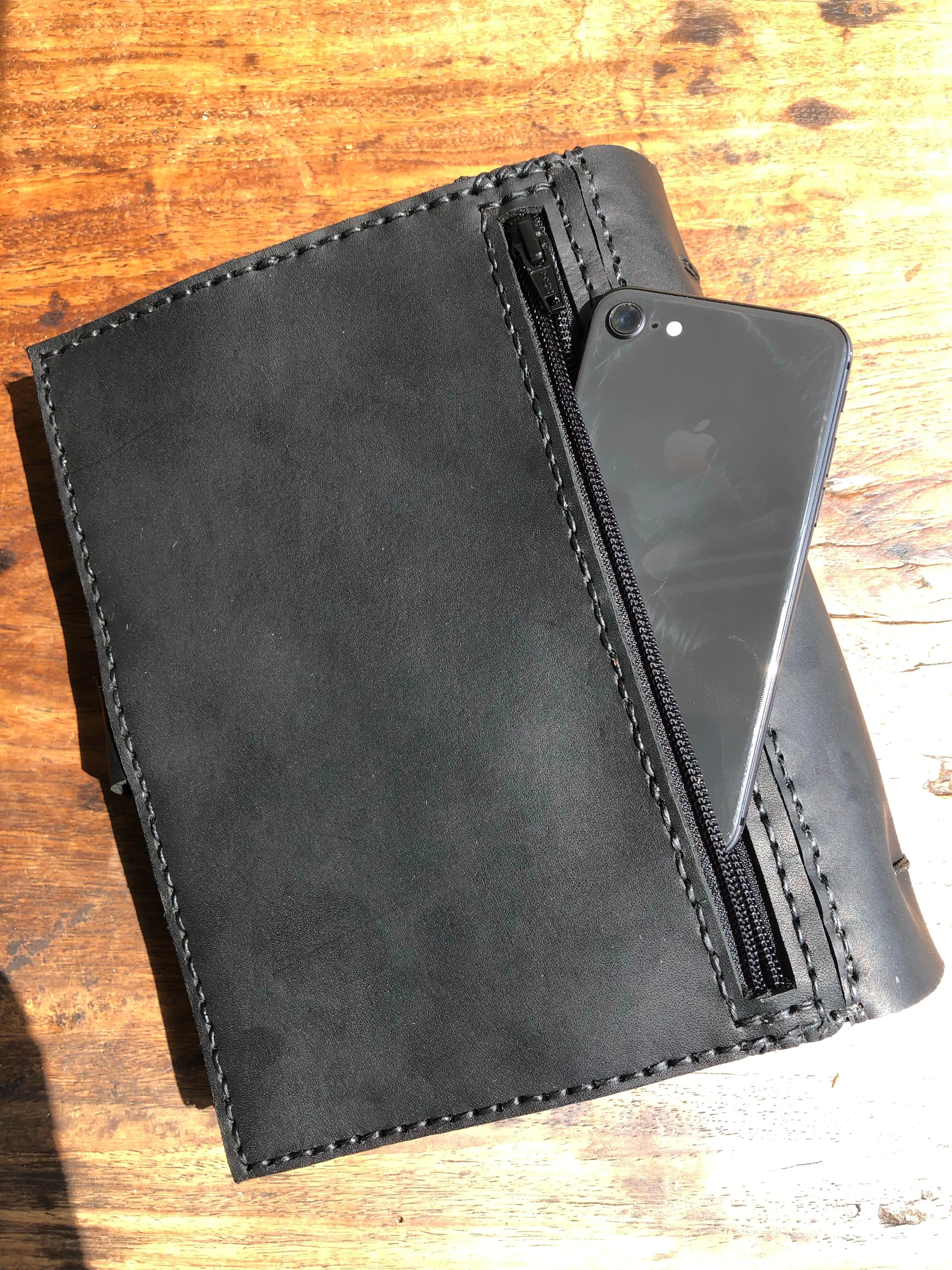 A5 Portfolio, 3 Ring A5 Binder, Mini Leather Organizer