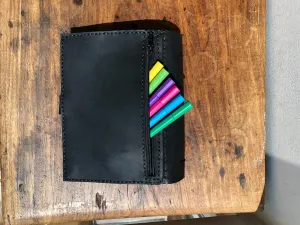 A5 Portfolio, 3 Ring A5 Binder, Mini Leather Organizer