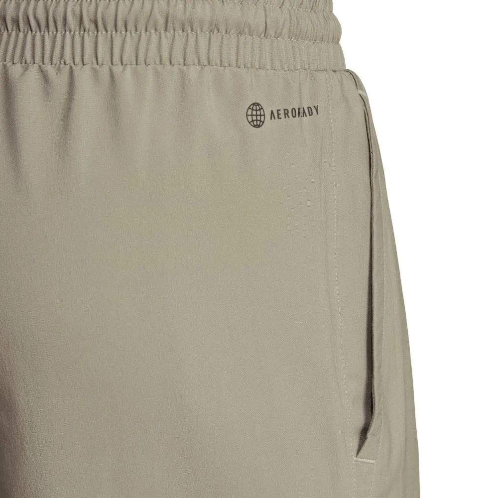 adidas Men's 3 Stripe Club Short 7-Inch (Khaki)