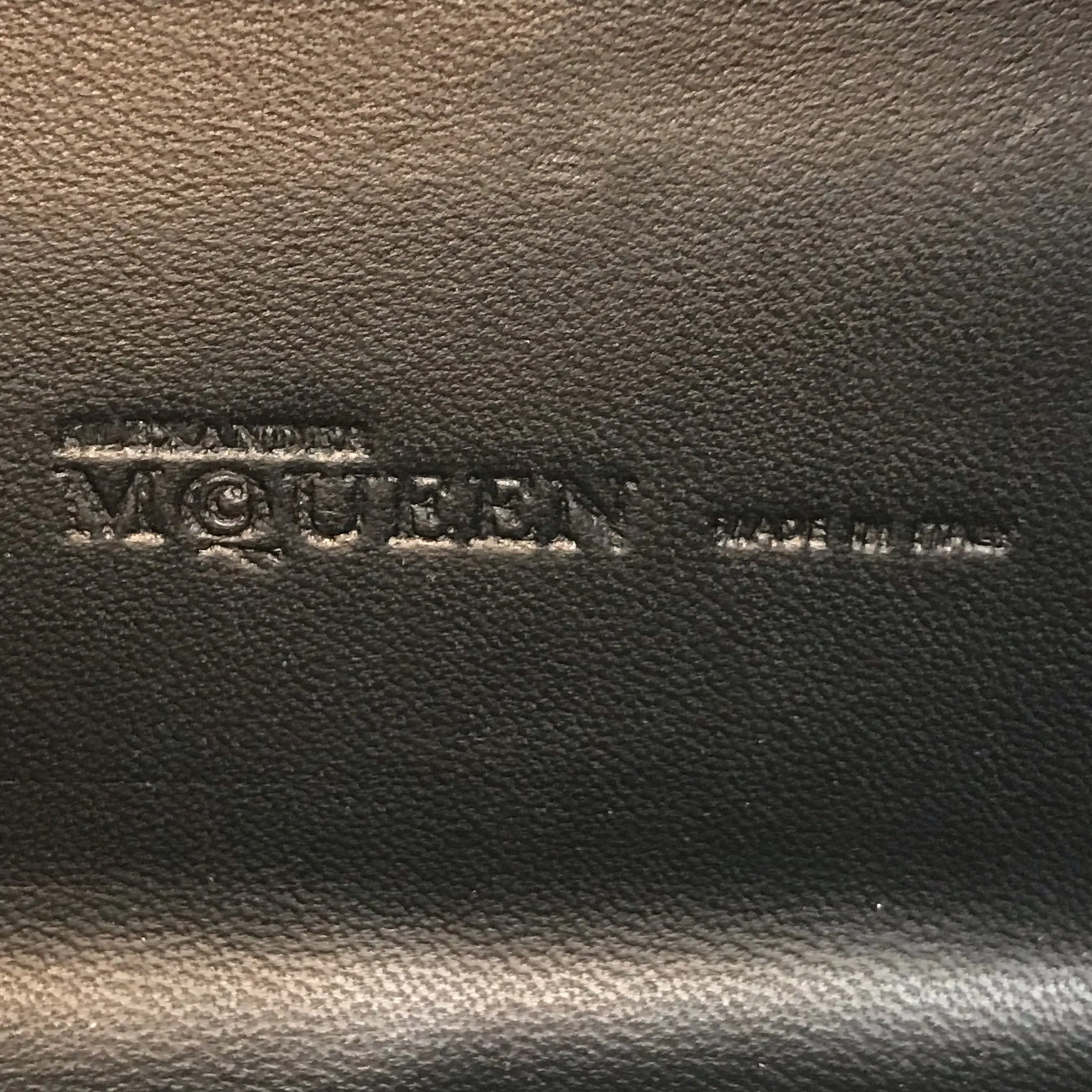 Alexander McQueen Resin and Leather Skull Clutch