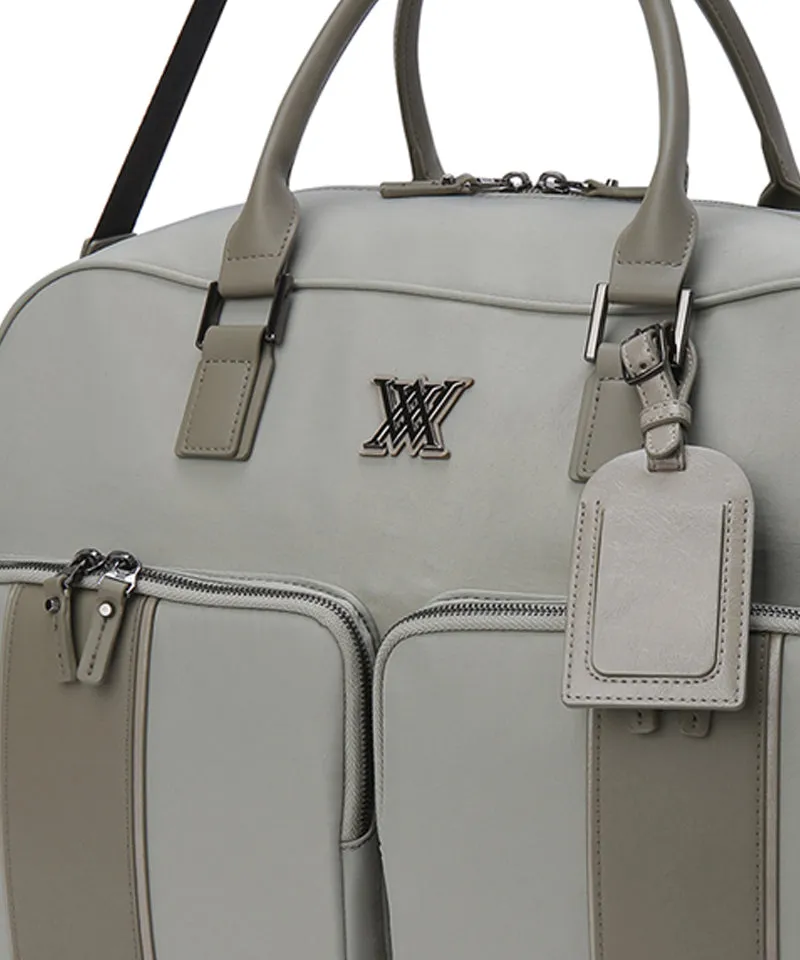 ANEW Big Pocket Boston Bag - Khaki