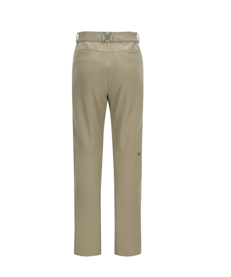 ANEW GOLF Men's Side Incision Fleece Long Pants - Beige