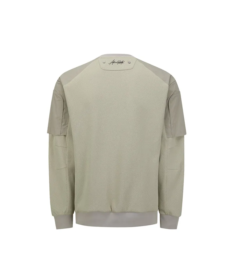 Anew Golf Men's SP Essential Sweatshirt - Beige
