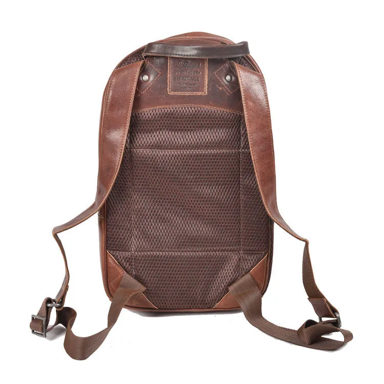 Ashwood Stratford Tan Leather Rucksack
