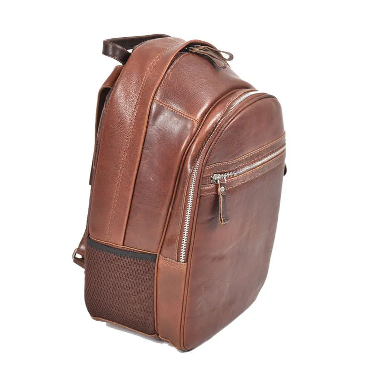 Ashwood Stratford Tan Leather Rucksack