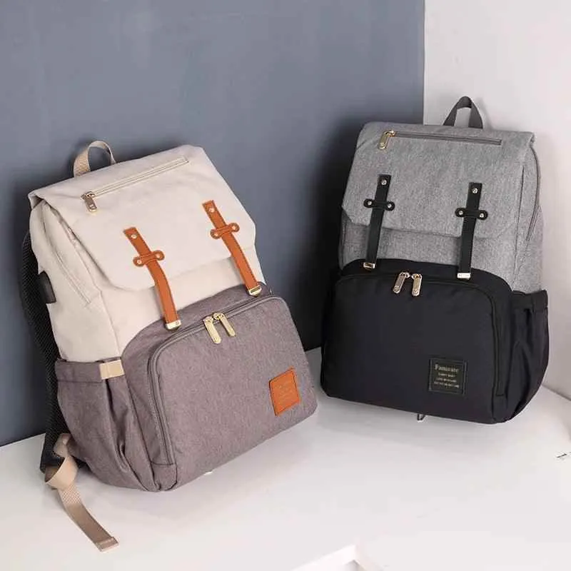 Bag Mummy Cool Backpack GMCB1237 Baby Stroller Waterproof Oxford Bag