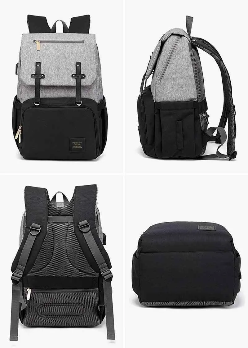 Bag Mummy Cool Backpack GMCB1237 Baby Stroller Waterproof Oxford Bag