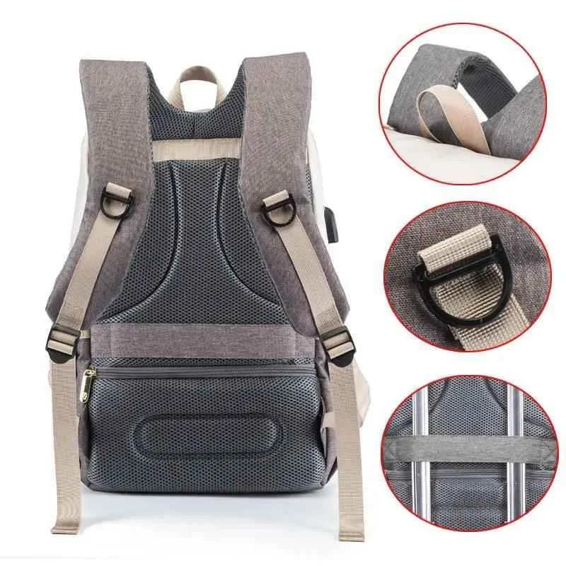 Bag Mummy Cool Backpack GMCB1237 Baby Stroller Waterproof Oxford Bag