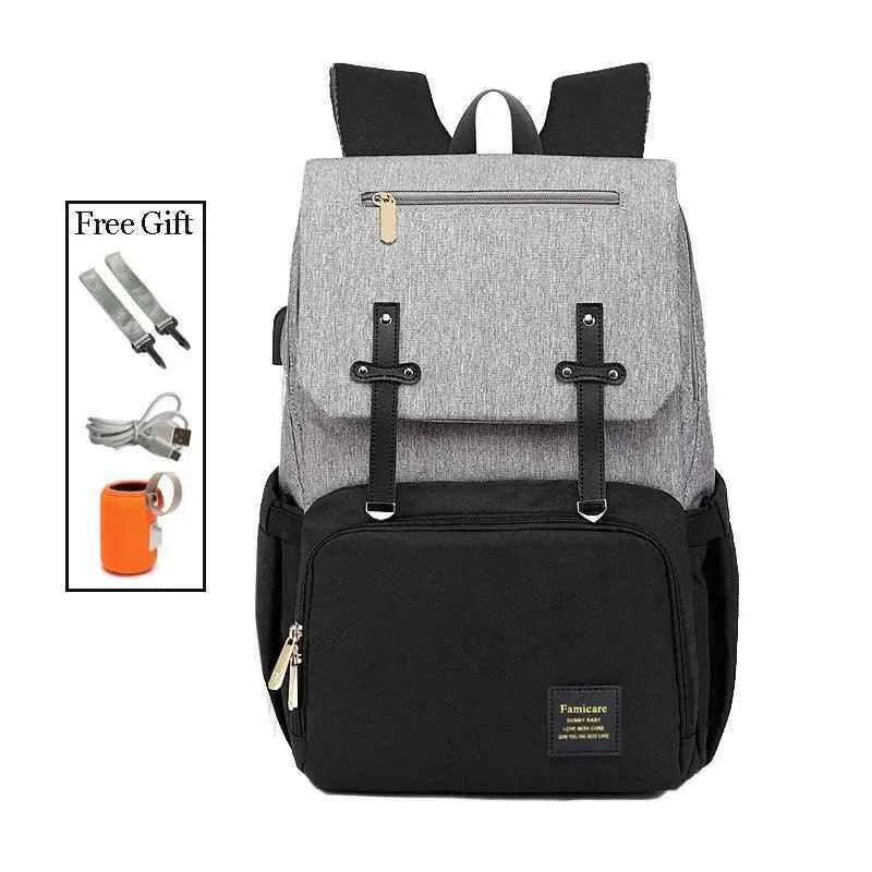 Bag Mummy Cool Backpack GMCB1237 Baby Stroller Waterproof Oxford Bag