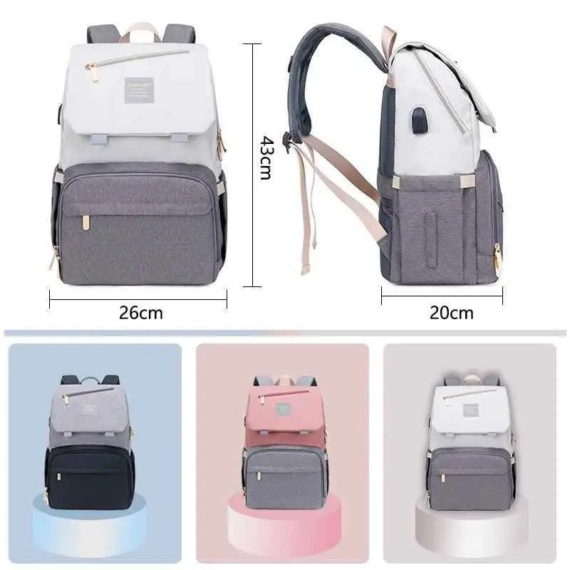 Bag Mummy Cool Backpack GMCB1237 Baby Stroller Waterproof Oxford Bag