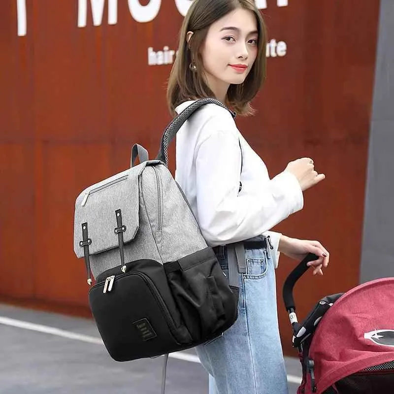 Bag Mummy Cool Backpack GMCB1237 Baby Stroller Waterproof Oxford Bag