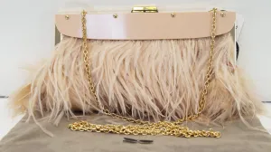 BCBGMAXAZRIA Clutch Bags - BCBGMAXAZRIA Portia Ostrich Feather