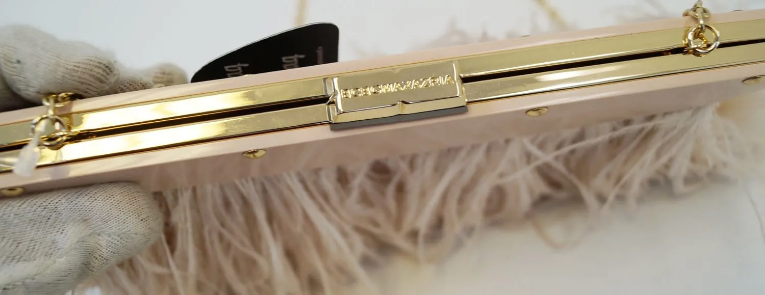 BCBGMAXAZRIA Clutch Bags - BCBGMAXAZRIA Portia Ostrich Feather