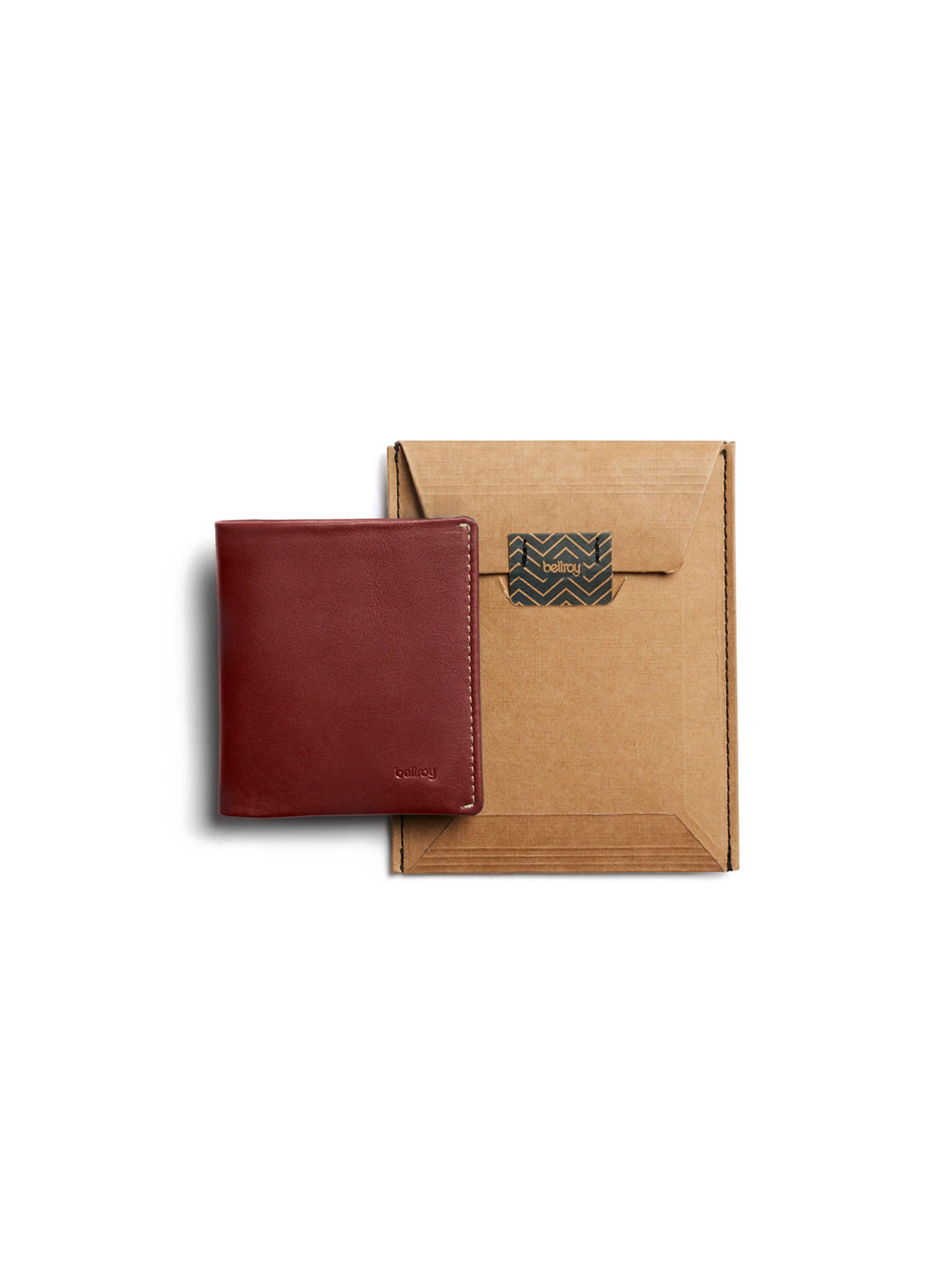 Bellroy Note Sleeve Wallet Red Earth RFID