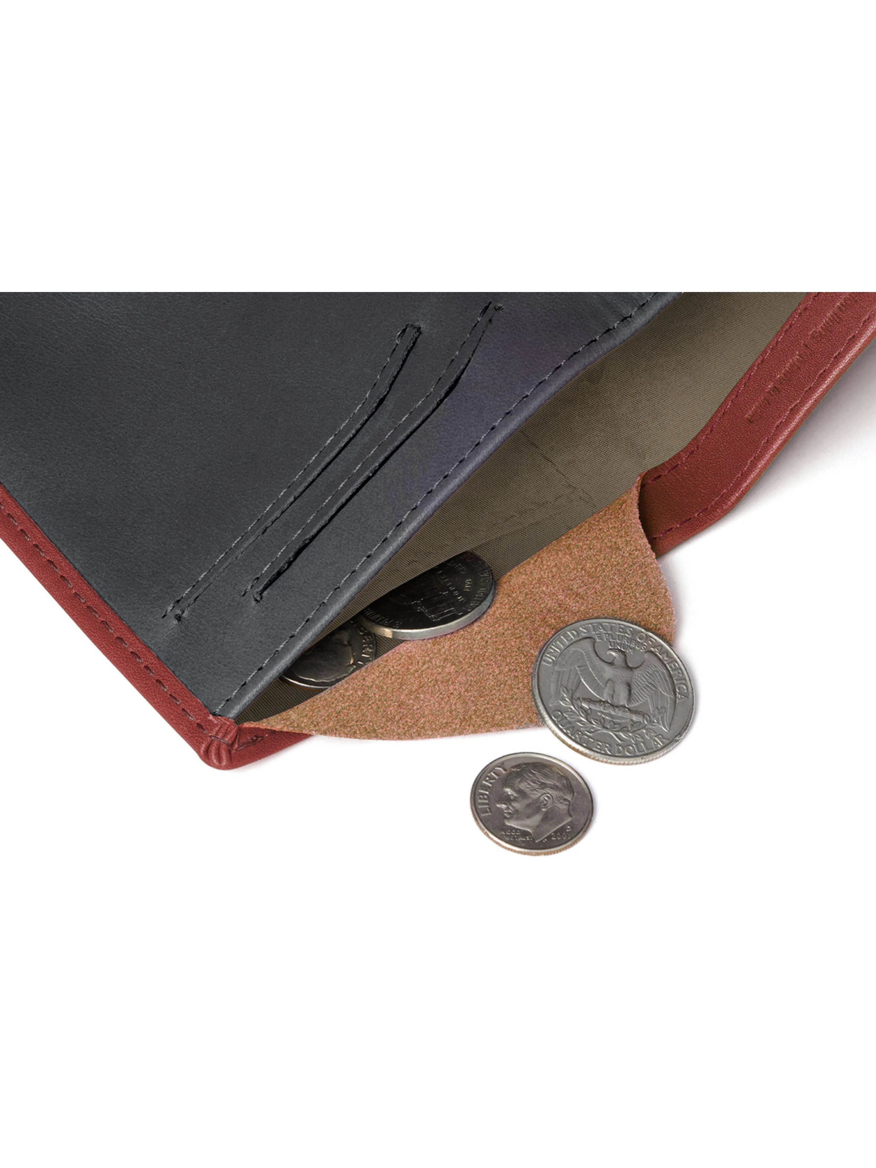 Bellroy Note Sleeve Wallet Red Earth RFID