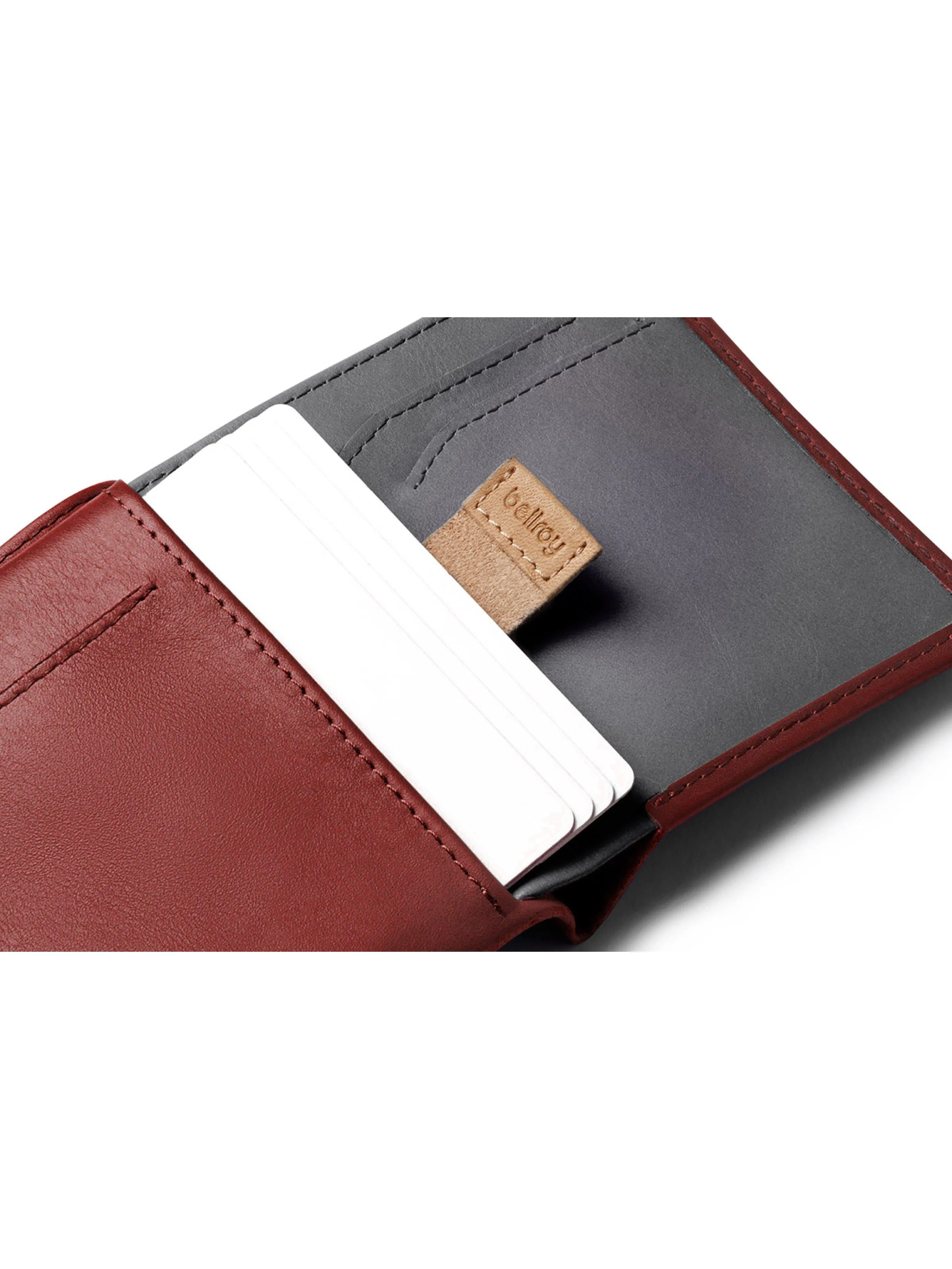Bellroy Note Sleeve Wallet Red Earth RFID