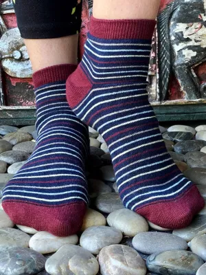 Bernadette Merlot Anklet