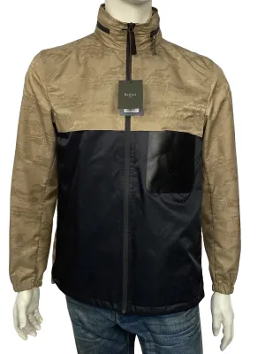 Bi-Material Scritto B-Way Blouson