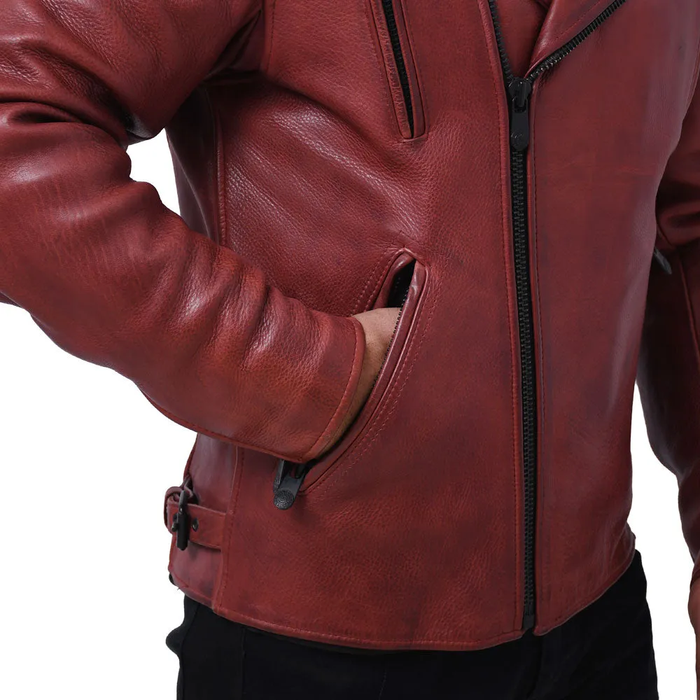 BIKER THRILL Motorcycle Leather Jacket