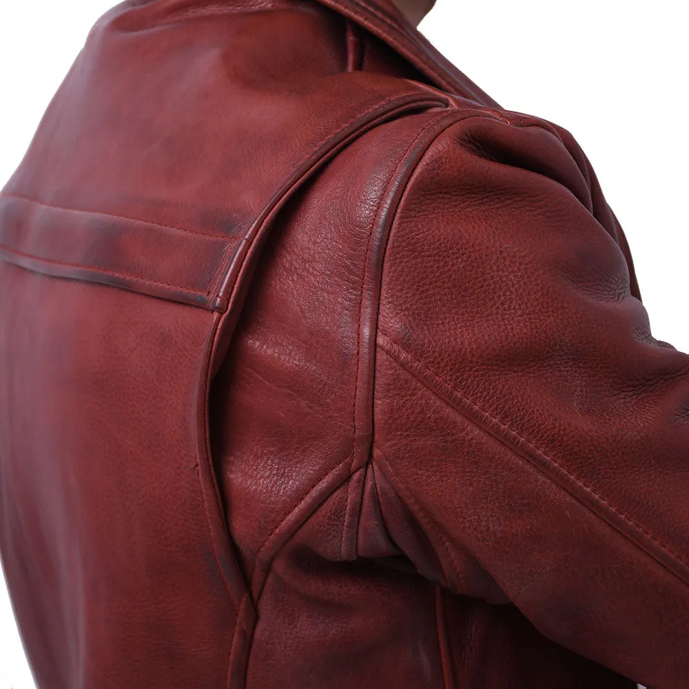 BIKER THRILL Motorcycle Leather Jacket