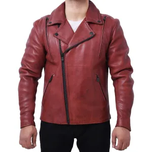 BIKER THRILL Motorcycle Leather Jacket