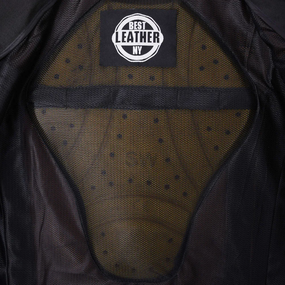 BIKER THRILL Motorcycle Leather Jacket