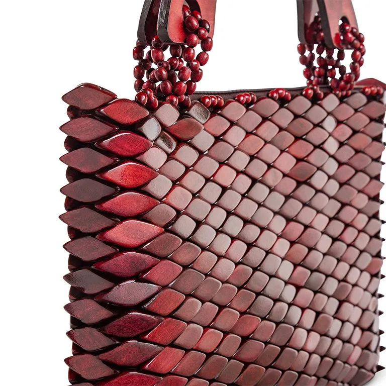 Bora Bora Handbag - Red Wine