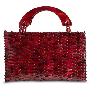 Bora Bora Handbag - Red Wine