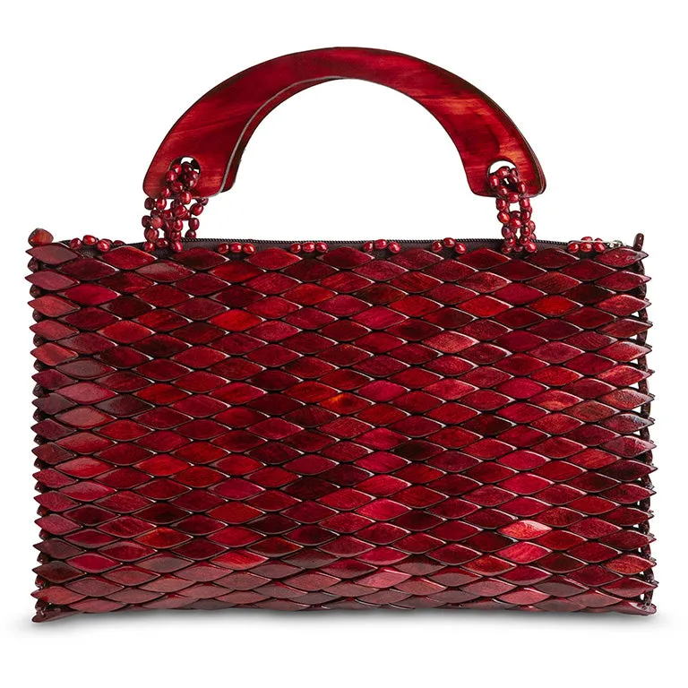 Bora Bora Handbag - Red Wine