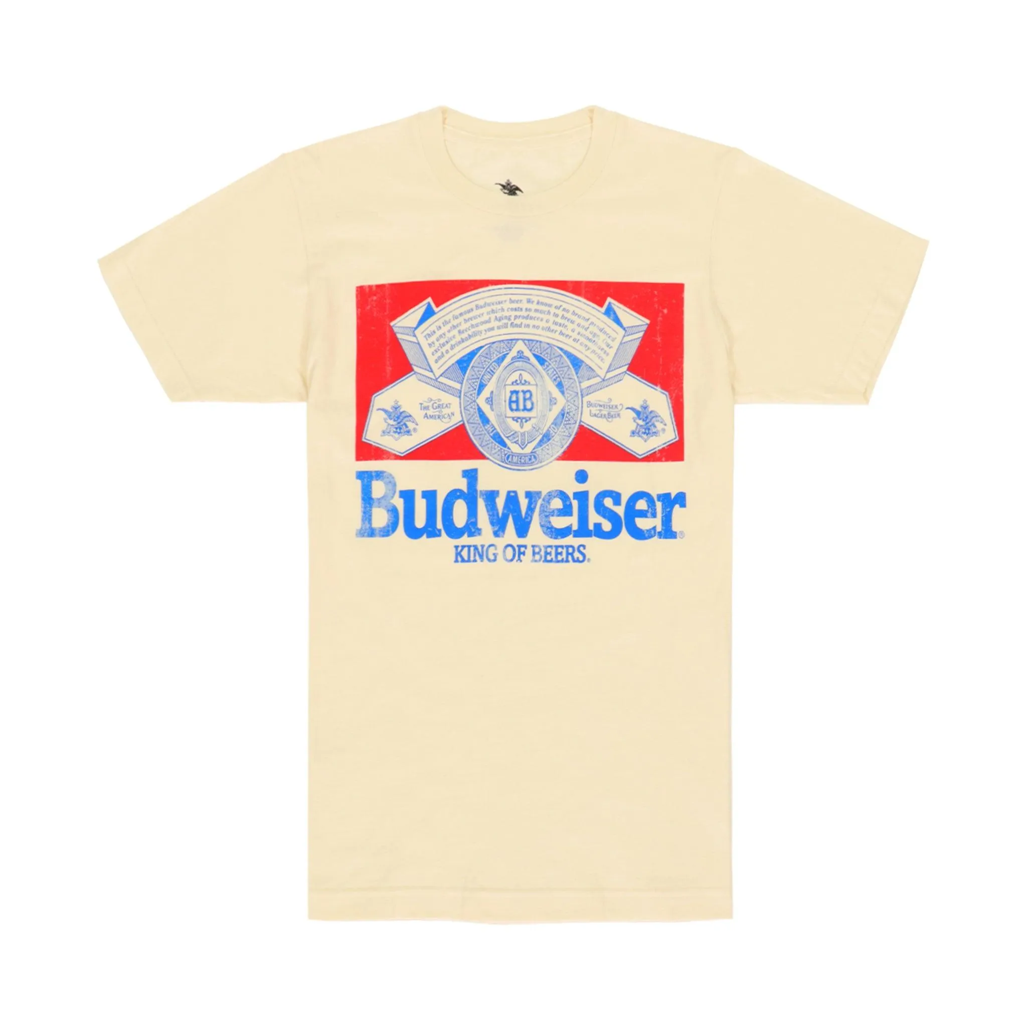Budweiser Half Label T-Shirt