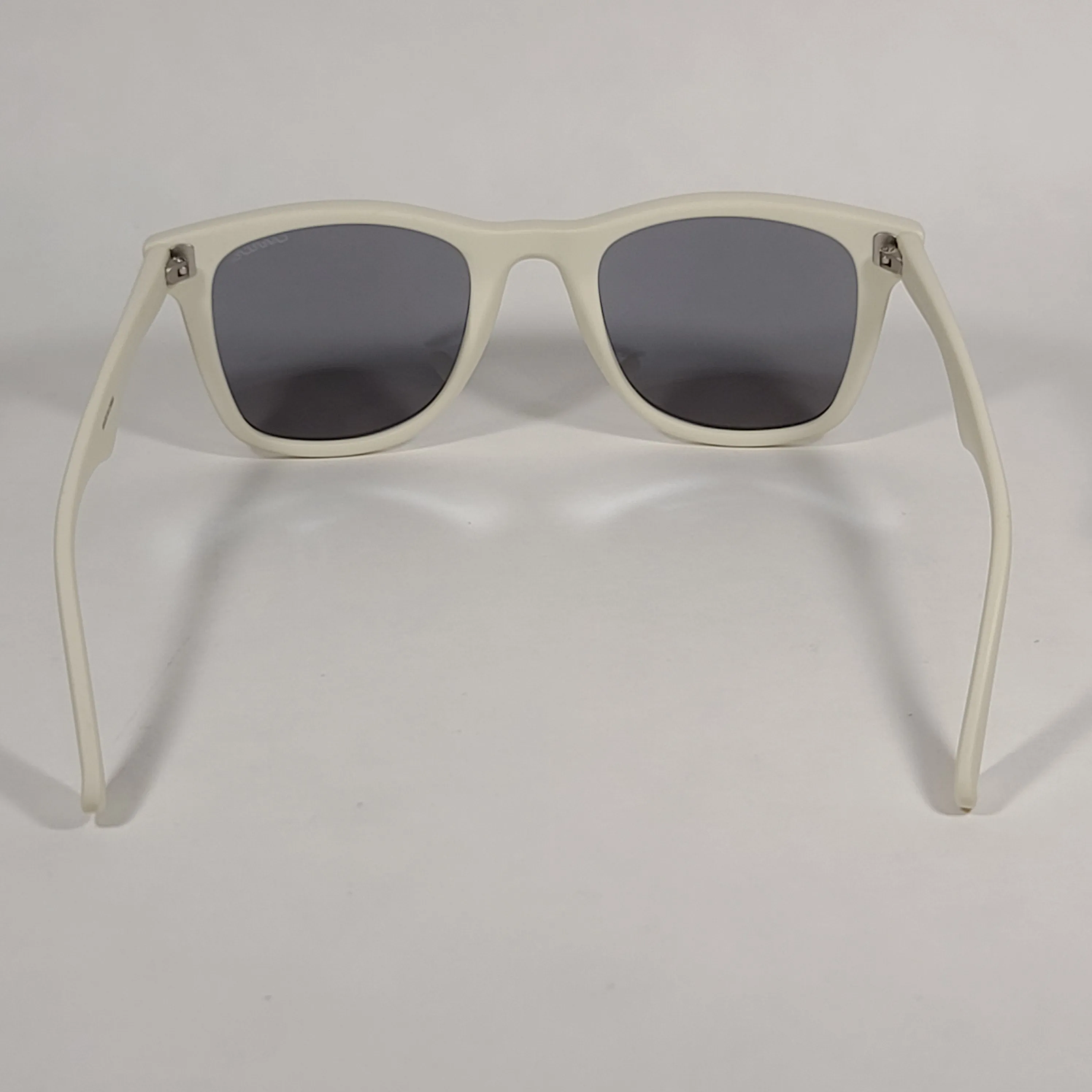 Carrera 6000/L Square Sunglasses Beige Ivory Optyl Frame Silver Mirror Lens 50mm