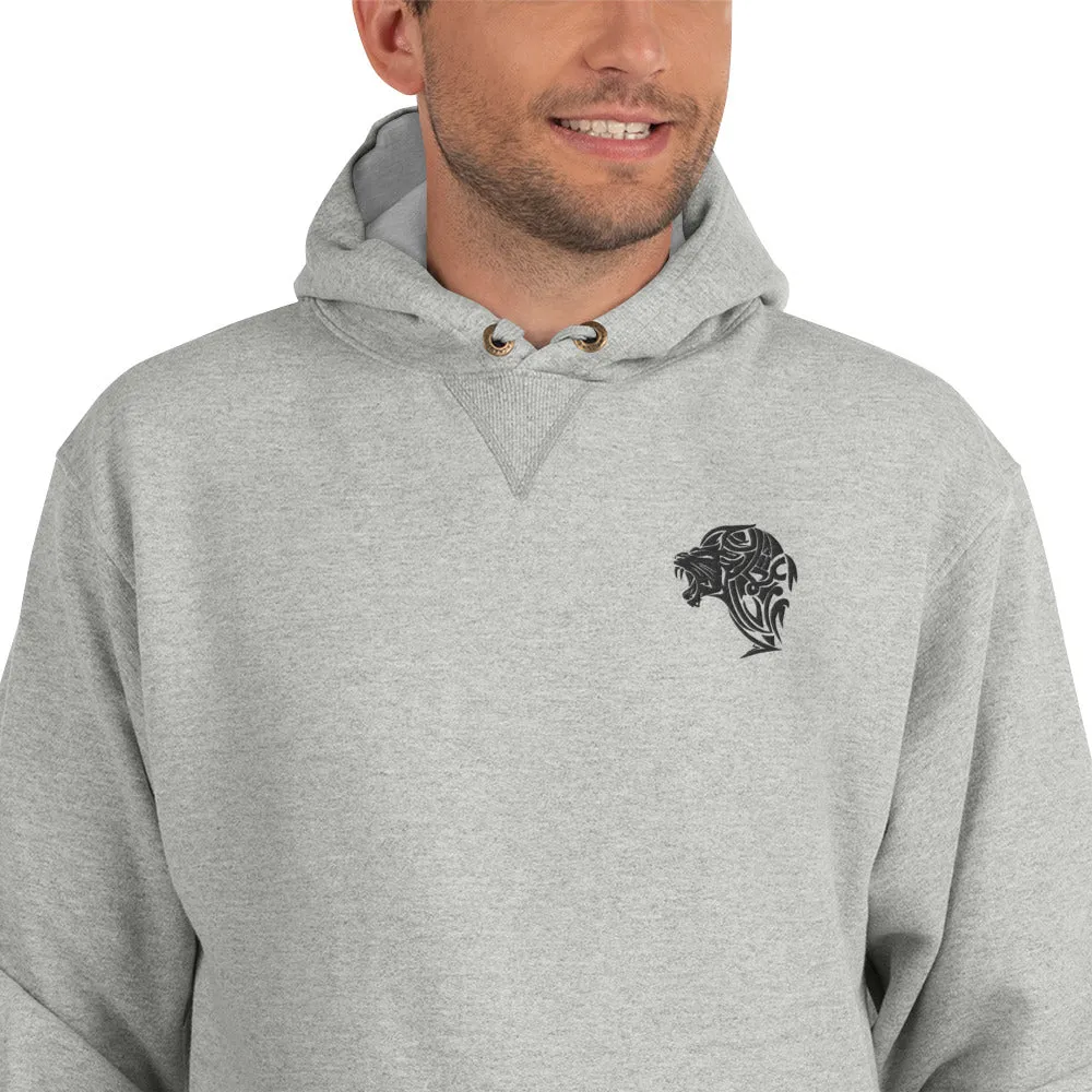 Champion Lion Hoodie - Light Steel