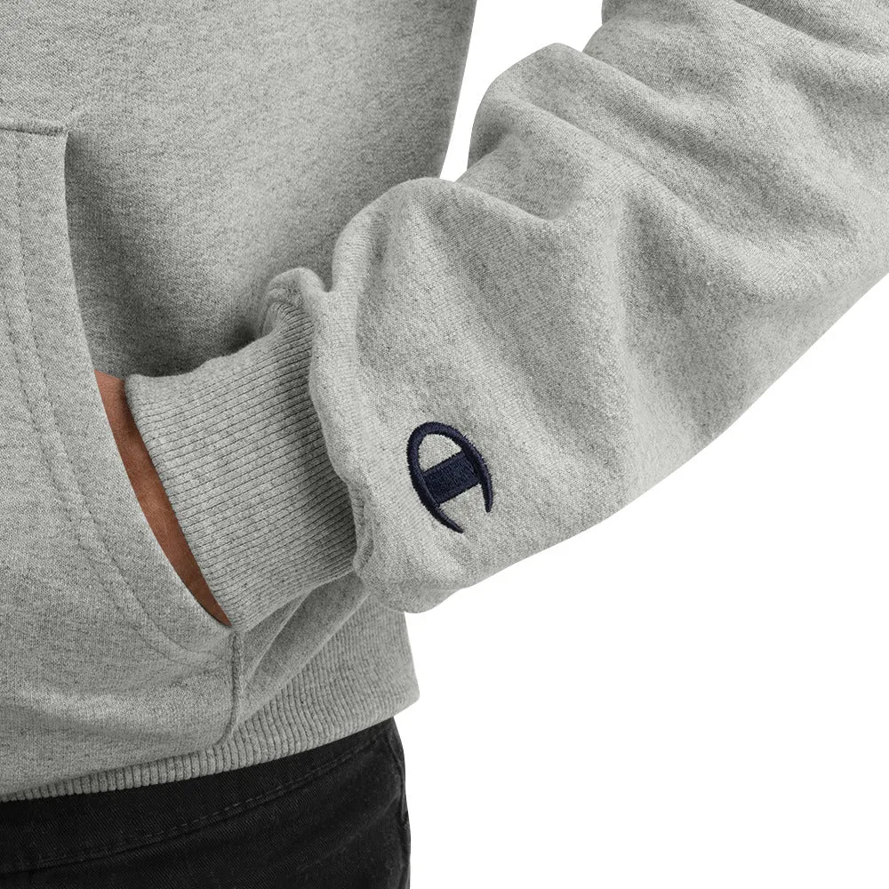 Champion Lion Hoodie - Light Steel