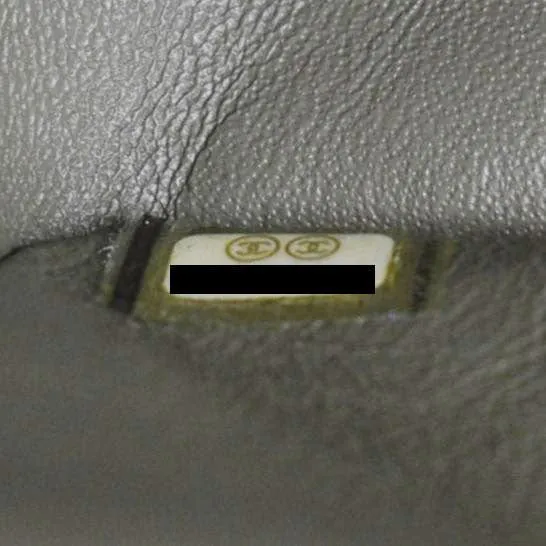 CHANEL Classic Jumbo Flap Chevron Leather Crossbody Bag Olive