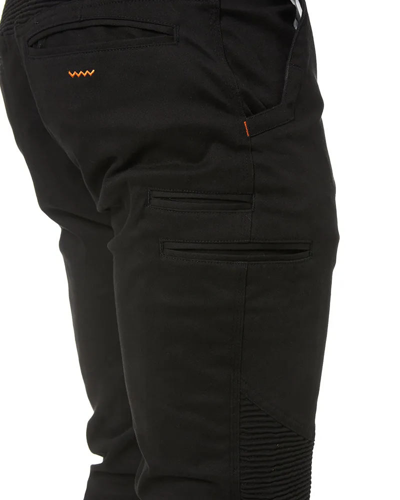 Corrugated Stretch Pant - Black