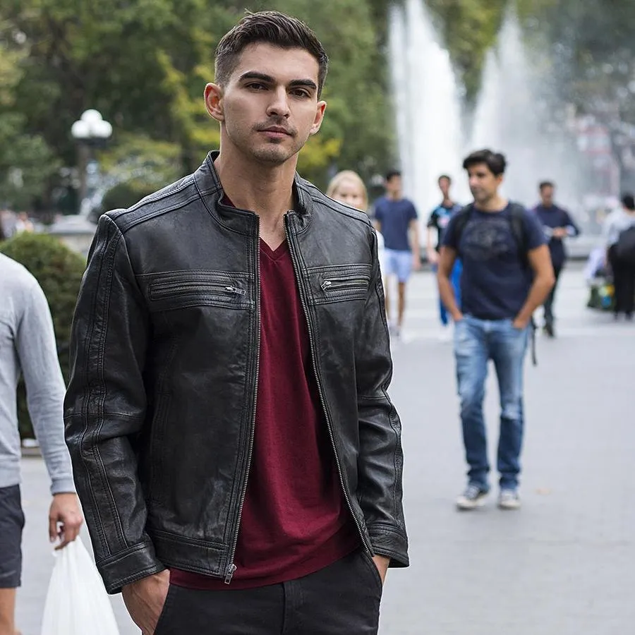 CRUISER - MEN'S LEATHER JACKET