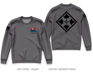 CUSTOM READY CO, HHBN, DIVARTY, 4ID Core Men's Crewneck Performance Sweatshirt - fk6p96