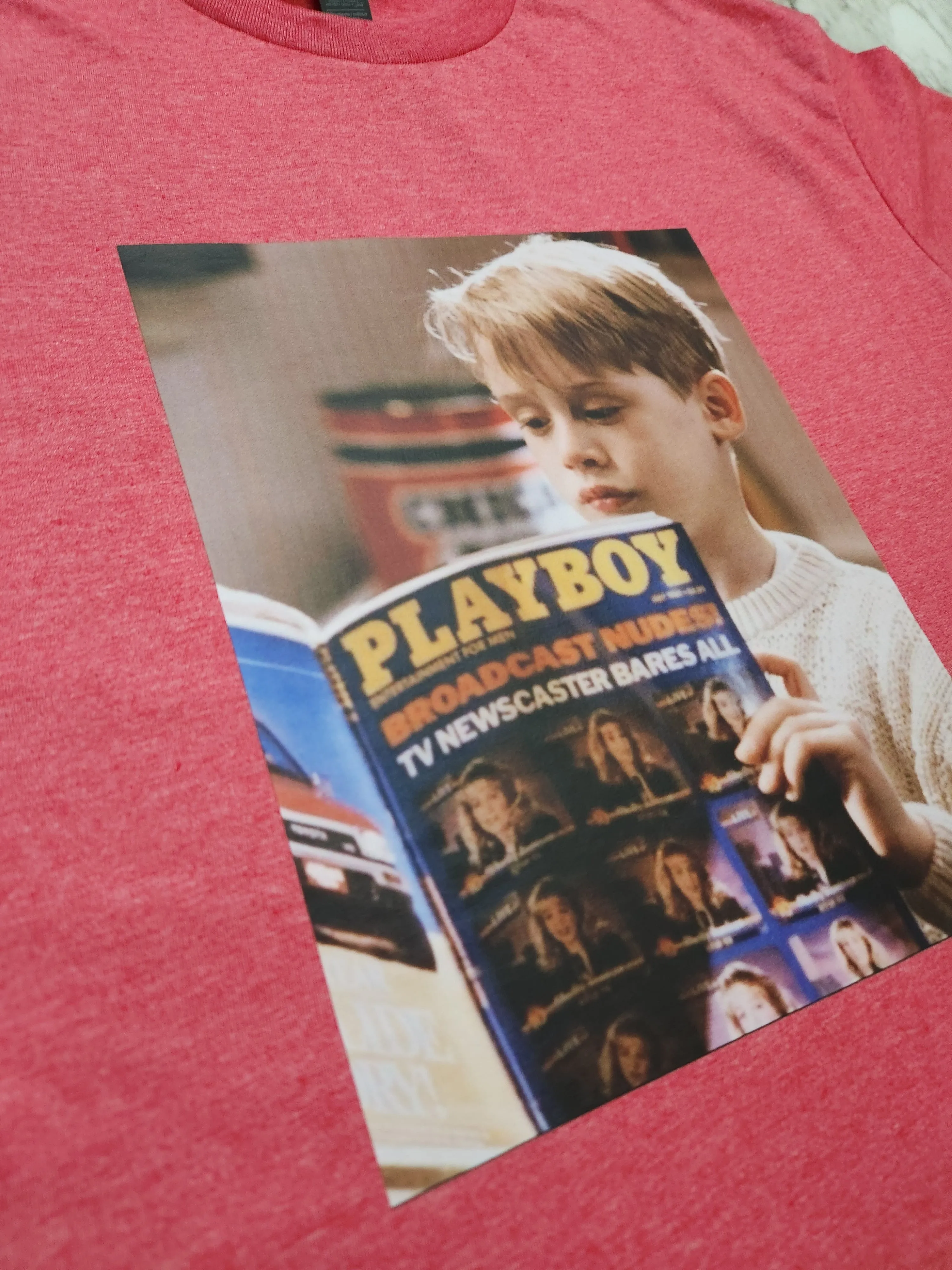 Dirty Mag T-Shirt (Red)