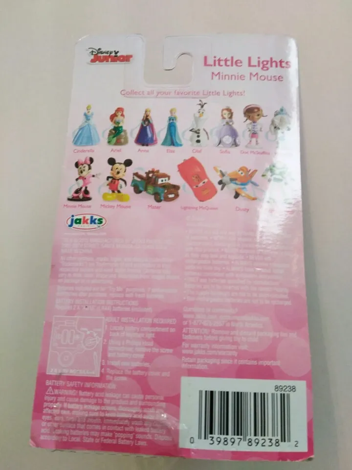 Disney Junior Minnie Mouse Little Lights with Clip-on Hook