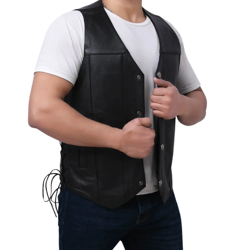 DOE - Motorcycle Leather Vest