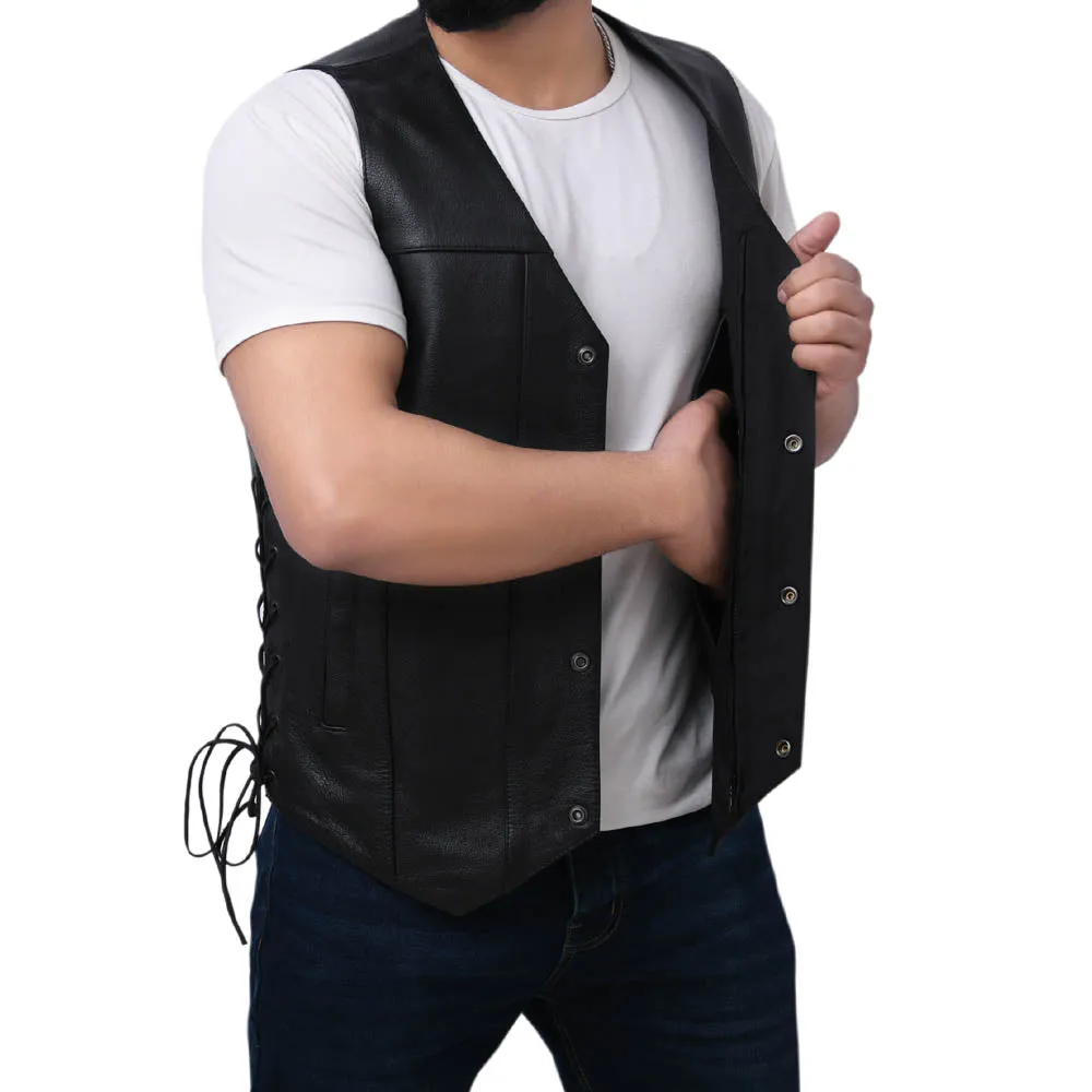 DOE - Motorcycle Leather Vest