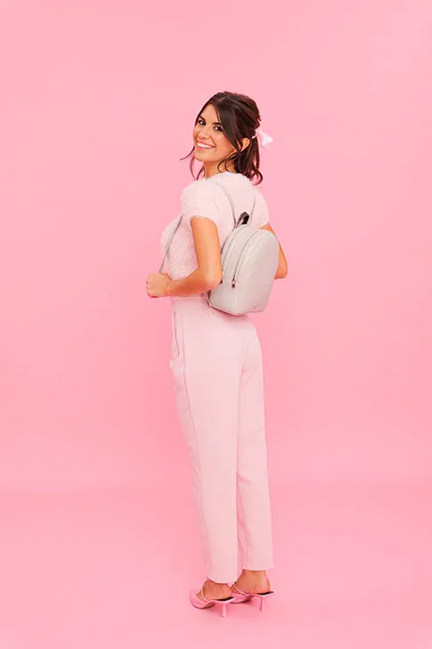 DuDu Backpack Summer Coloring Woman In Soft Leather Multicolor backpack with double zip zipper