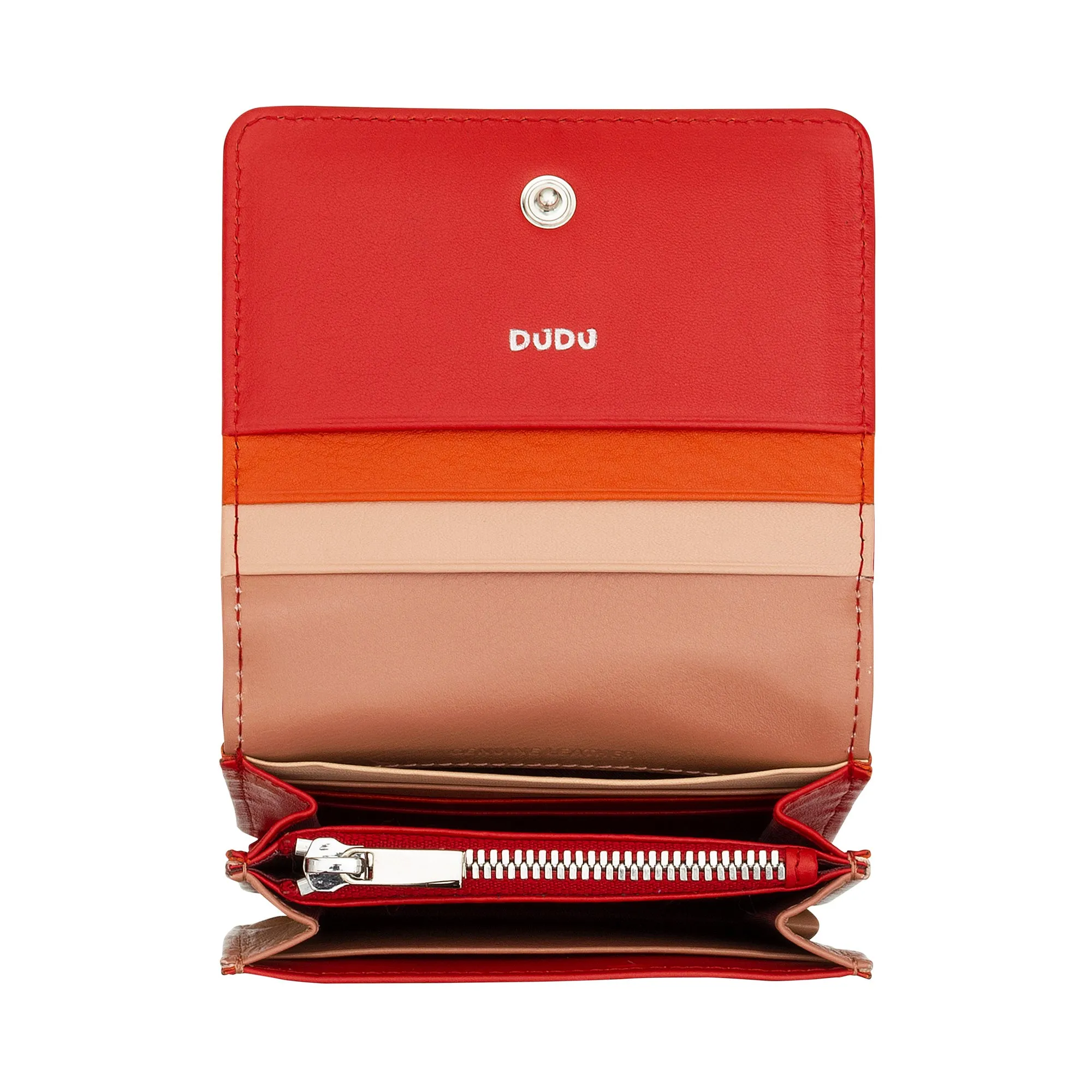 Dudu Women's Women Wallet in Skop Legant Rfid Ultra Compact Colorful Rfid with internal zip and 8 Card Card holders