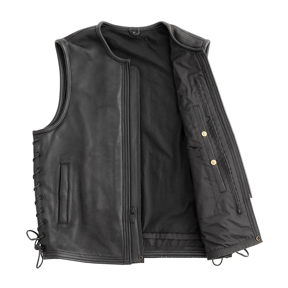DUNKRIK - Motorcycle Leather Vest