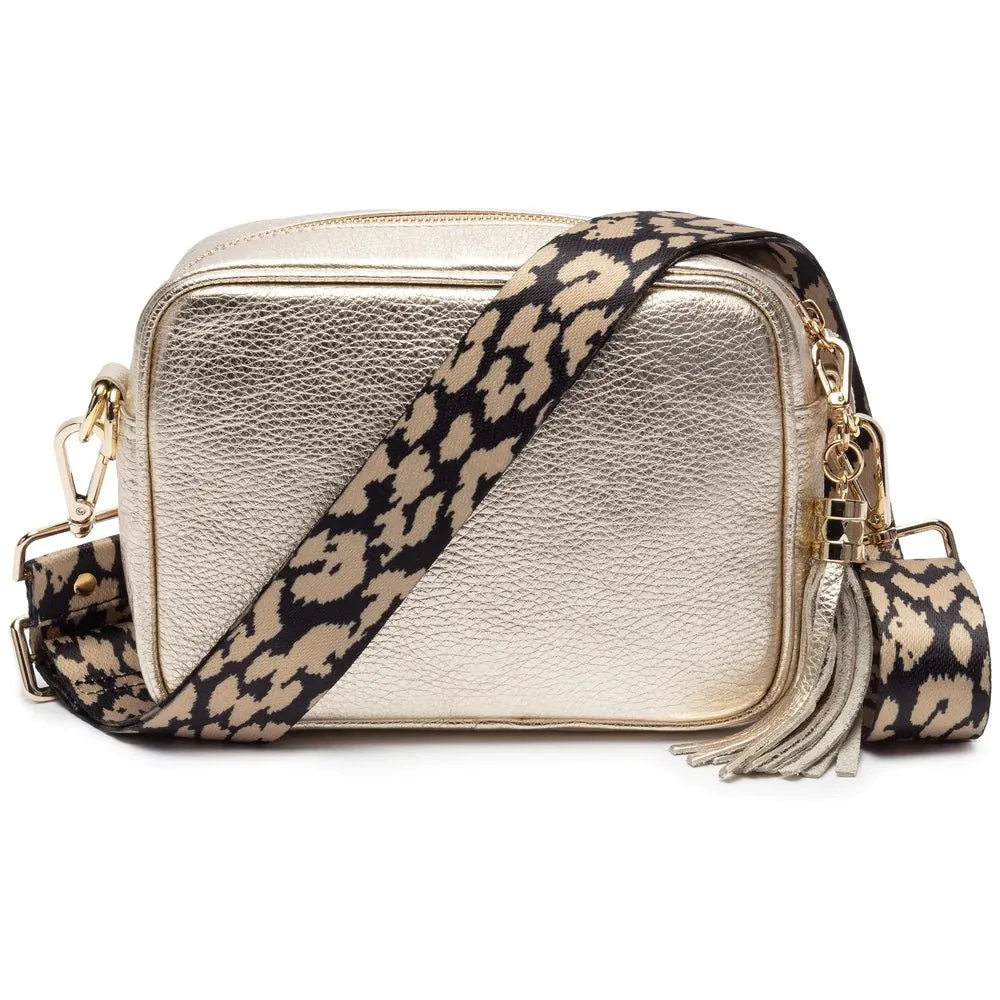 Elie Beaumont Gold Crossbody