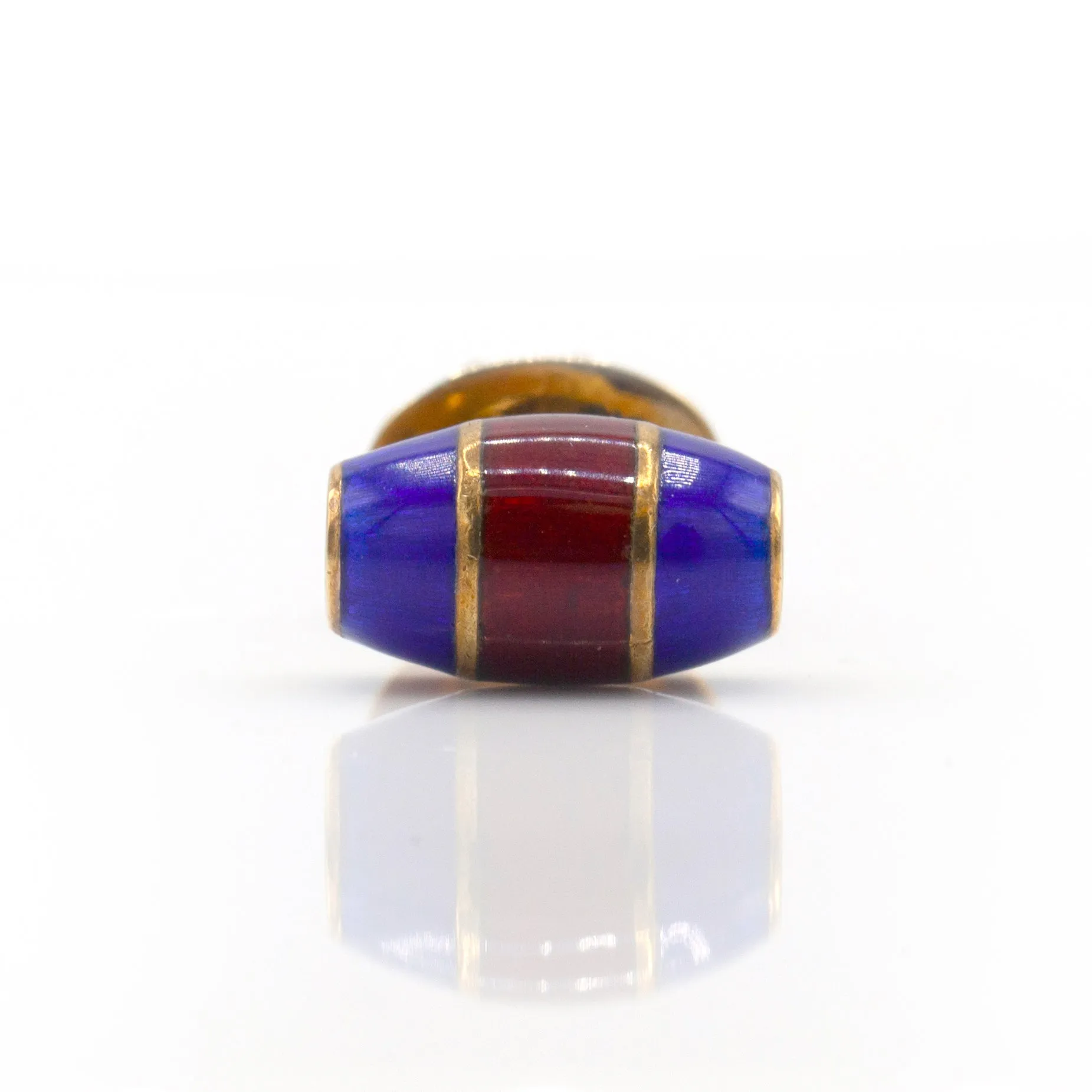Estate Collection Vintage Striped Enamel Cuff Links