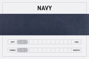 FELICITY ZIPPERED CLUTCH WITH WRISTLET - SMALL - NAVY