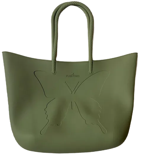 FLOPEDS SILICONE BAG OLIVE GREEN